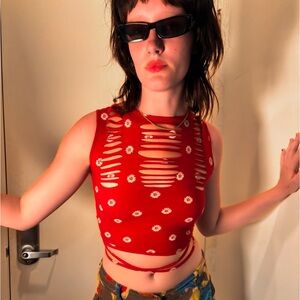 Sexy Handwieved Baby T | XS | Upcylced